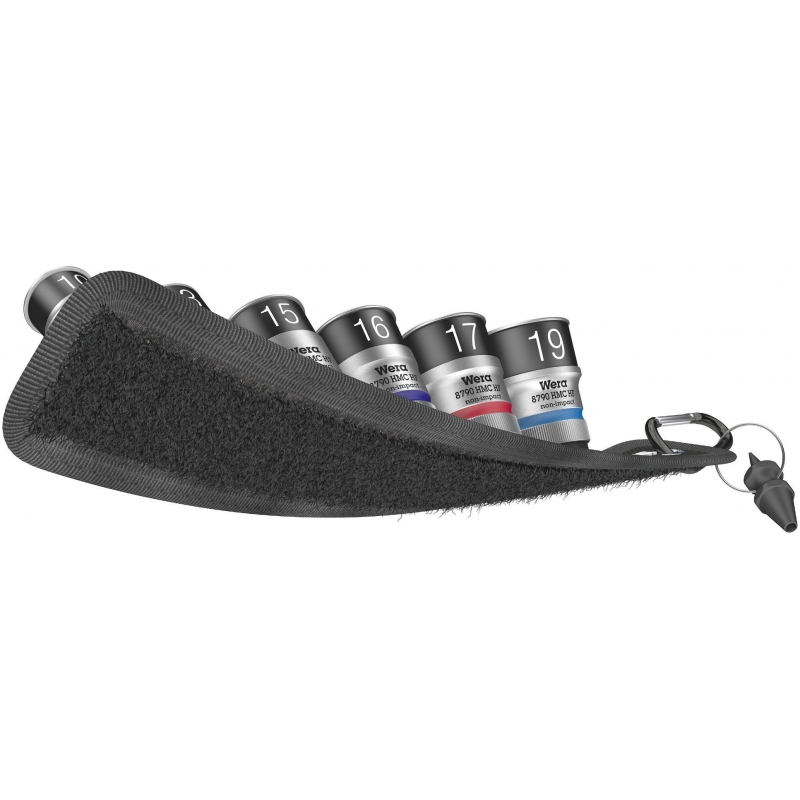 WERA BELT C 1 ZYKLOP DOPPEN SET, MET VASTHOUDFUNCTIE,  1/2" -AANDRIJVING