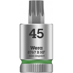WERA  BELT C 3 TORX® HF ZYKLOP BITDOPPEN SET TORX®, MET VASTHOUDFUNCTIE,  1/2" -AANDRIJVING WERA  BELT C 3 TORX® HF ZYKLOP BITDOPPEN SET TORX®, MET VASTHOUDFUNCTIE,  1/2" -AANDRIJVING