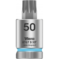 WERA  BELT C 3 TORX® HF ZYKLOP BITDOPPEN SET TORX®, MET VASTHOUDFUNCTIE,  1/2" -AANDRIJVING WERA  BELT C 3 TORX® HF ZYKLOP BITDOPPEN SET TORX®, MET VASTHOUDFUNCTIE,  1/2" -AANDRIJVING