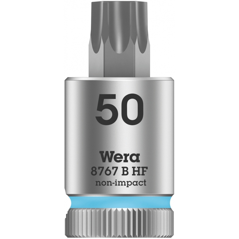 WERA  BELT C 3 TORX® HF ZYKLOP BITDOPPEN SET TORX®, MET VASTHOUDFUNCTIE,  1/2" -AANDRIJVING WERA  BELT C 3 TORX® HF ZYKLOP BITDOPPEN SET TORX®, MET VASTHOUDFUNCTIE,  1/2" -AANDRIJVING