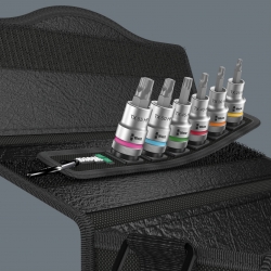 WERA  BELT C 3 TORX® HF ZYKLOP BITDOPPEN SET TORX®, MET VASTHOUDFUNCTIE,  1/2" -AANDRIJVING WERA  BELT C 3 TORX® HF ZYKLOP BITDOPPEN SET TORX®, MET VASTHOUDFUNCTIE,  1/2" -AANDRIJVING