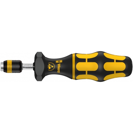WERA Kraftform ESD 1.2-3.0 Nm Instelbare momentschroevendraaier WERA Kraftform ESD 1.2-3.0 Nm Instelbare momentschroevendraaier