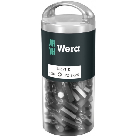 WERA Kruiskop PZ 2 Z-bits 855/1 Phillips WERA Kruiskop PZ 2 Z-bits 855/1 Phillips