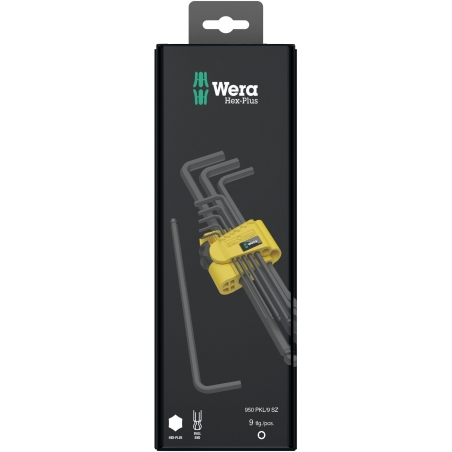 WERA 950 PKL/9 SZ N SB Imperial Stiftsleutelset, in inches WERA 950 PKL/9 SZ N SB Imperial Stiftsleutelset, in inches