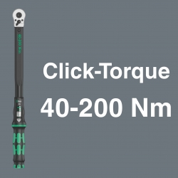 WERA Click-Torque C 3 Momentsleutel Set 1 40-200 Nm WERA Click-Torque C 3 Momentsleutel Set 1 40-200 Nm