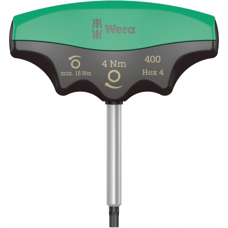 WERA 400 i Hex draaimoment 4.0 Nm T-Grip Inbus 4.0x60 mm WERA 400 i Hex draaimoment 4.0 Nm T-Grip Inbus 4.0x60 mm