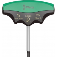 WERA 400 i Hex draaimoment 5.0 Nm T-Grip Inbus 5.0x60 mm WERA 400 i Hex draaimoment 5.0 Nm T-Grip Inbus 5.0x60 mm