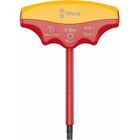WERA 400 i VDE Hex Draaimoment 4.0 Nm T-Grip Inbus 4.0x100 mm WERA 400 i VDE Hex Draaimoment 4.0 Nm T-Grip Inbus 4.0x100 mm