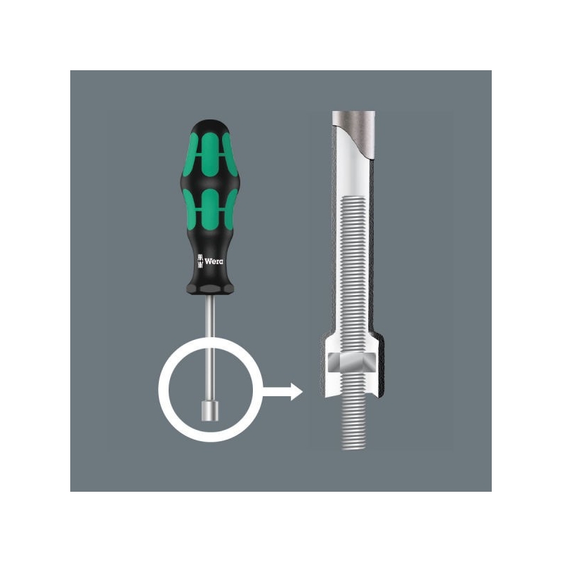 WERA 395 HO/3 Dopsleutel Schroevendraaierset, sanitair