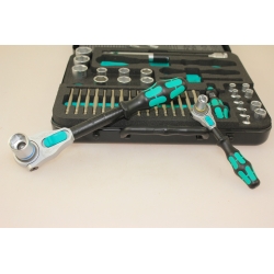 WERA Zyklop 43-delige Doppenset 8100 SA/SC 2 Zyklop-ratelset WERA Zyklop 43-delige Doppenset 8100 SA/SC 2 Zyklop-ratelset