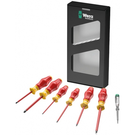 Wera 7-delige Kraftform Comfort VDE schroevendraaierset -1160i/1162i/7- !!AANBIEDING!! Wera 7-delige Kraftform Comfort VDE schroevendraaierset -1160i/1162i/7- !!AANBIEDING!!