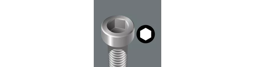 WERA Inbus/zeskant/hex Z-bits en TZ-bits.