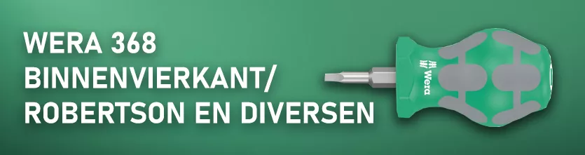 De Stubby voor binnenvierkant ook wel Robertson genoemd.