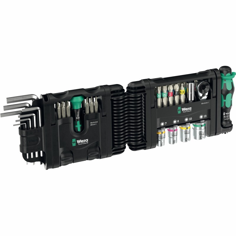 WERA Tool-Check Modular Set 1: 50 onderdelen, eindeloos combineren